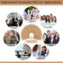 Kosiz 50 Sets Employee Appreciation Gift Bulk: Inspirational Notebooks, Pocket Notepad, Retractable Bamboo Pens,
