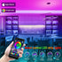100ft REEMEER Led Lights Smart APP Control Music Sync Strip Lights RGB Color Changing Strips with Remote, for Bedroom