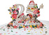 iGifts And Cards Happy 25th Milestone Anniversary 3D Pop Up Greeting Card - Soulmates, Lovebirds, Silver,