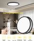 Bright Future Lighting 1Pack 16 Inch Dimmable Panel,32W 3840LM,2700K-6000K Remote Control LED Flush Mount Ceiling Light