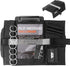Performore Pilot Kneeboard - Includes Clipboard, Knee Strap & 7 Rings, Secure Aviation Knee Board for Professionals