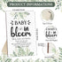 Maitys Baby Shower Party Seed Packets Favors 100 Pcs Baby in Bloom Sign Self Adhesive Envelopes Baby Shower Decor