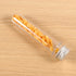 50 PCS Clear Plastic Test Tubes 5.5 x 1 inch, 40 ml with Caps & Sealing Sheets for Plants, Experiments, Candy Storage