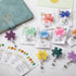ReliThick 20 Set (10 Employee Appreciation Gifts Bulk, Puzzle Badge Reel with Thank You Cards, Retractable ID Badge