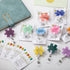ReliThick 40 Set (10 Employee Appreciation Gifts Bulk, Puzzle Badge Reel with Thank You Cards, Retractable ID Badge