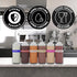 Assorted Silicone Bottle Labels for Kitchen & Restaurant - Mayonnaise Style