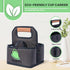 4 (16oz 24oz) Good Es Cup Reusable Coffee Cup Carrier for Delivery, Insulated, Waterproof, Portable Tote Bag Drink