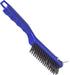 4067100 11.38 Inches, SPARTA Flo-Pac Plastic Kitchen Brush, Grill Cleaning Brush, Griddle Brush With Scraper