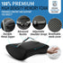 assountgh Tailbone&Sciatica Seat Cushion &Office Chair Cushion,Lumbar Support Pillow for Office Chair,Ergonomic Memory