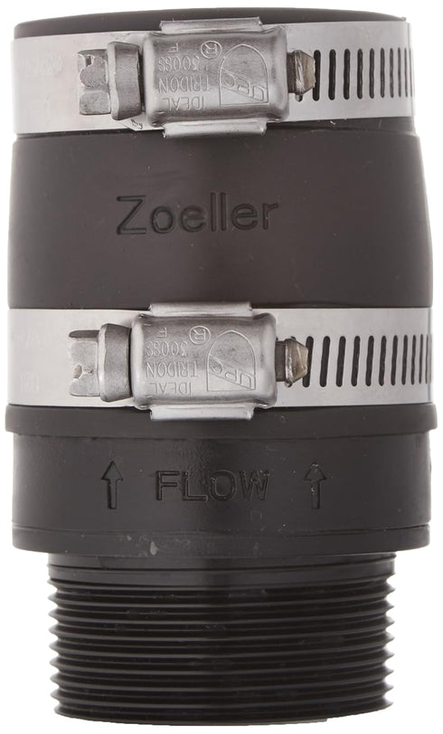 Zoeller 30-0238 Inline Check Valve, Small, Black