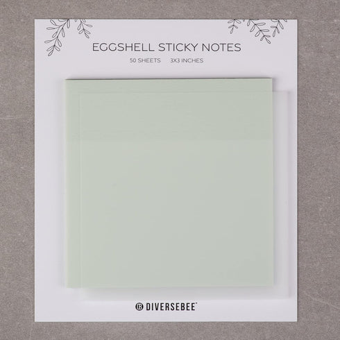 DiverseBee 50 Sheets Pastel Transparent Sticky Notes, 3x3” Clear Sticky Tabs for Planner Accessories, Bible Journaling