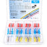 250PCS Solder Seal Wire Connectors, Waterproof Self Heat Shrink Electrical Butt Terminals for Automotive, Marine