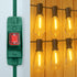 Outdoor Extension Cord with On/Off Waterproof Switch, Heavy Duty 3 Prong Extension Cord, 3 Ft, Green
