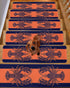 BOHOOSKYLAR Summer 4 8"x30" Lobster Stair Treads Beach Indoor Non Slip Peel and Stick Stair Treads for Wooden Steps