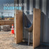 Waterless Urinal with Hose - UV Resistant Outside Urinal, Outdoor Plastic Urinals, Outdoor Toilet, Garage Urinal, Urine