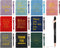 Fulmoon 20 Pcs Bulk Employee Appreciation Gifts, 10 A5 Leather Notebooks with 10 Inspirational Pens for Coworkers,