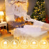 JMEXSUSS 200 LED Warm White Christmas Lights Outdoor, 66 Ft Twinkle Fairy Indoor String Lights for Classroom Clear Wire Plug in, String Lights for Bedroom Wedding Christmas Tree Decorations by JMEXSUSS