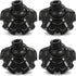 jarbins 4pcs Chair Leg Floor Protectors, Universal Furniture Feet Caps for Wood,