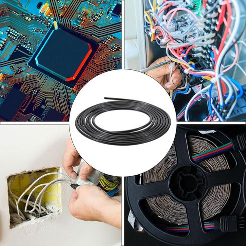 MECCANIXITY THHN Stranded Wire - 25 Feet 14AWG Gauge Insulation Building Wire, UL Listed Copper Cable, PVC 600V