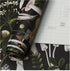HAOKHOME 93279 Peel and Stick Boho Mushroom Wallpaper for Bathroom, Black/Brown/Green 17.7in x 9.8ft