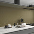 Countertops 12"x100" CHIHUT Metallic Bronze Peel and Stick Wallpaper Antique Gold Embossed Cloud Pattern Self Adhesive