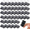 Yexiya 300 Pcs Large Binder Clips, Bulk Big Paper Clamps for Teachers, Students, School Office Supplies (Black, 1.61