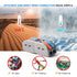 50Pcs Wire Connectors Nuts, 2 Conductor Compact Splicing Electrical Connectors, 2 in 2 Out Lever Nut SPL-2