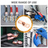 20pcs 1/0 2/0 0 00 3/8" 5/16" 3:1 SVAAR Battery Cable Ends Kit AWG AWG Copper Lugs Gauge Gauge Battery Cable Lugs