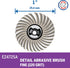 Dremel EZ472SA 120-Grit Detail Medium Abrasive Brush