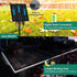 32.8Ft IP68 echosari Solar Strip Lights Outdoor, Fully Waterproof LED Strip Lights with Timer Remote Auto ON/Off