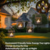 TWINKVILLA Decoration-4Pack Solar Lanterns Outdoor Waterproof, Rust Iron Cage Candle Holder with Flickering Solar