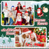 Christmas Pencils Bulk for Kids, Colorful Winter Wood Pencils with Eraser, 12 Styles (96 Pcs)