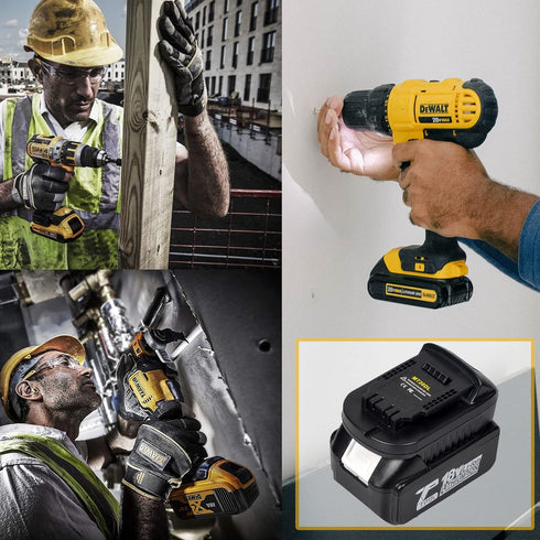 Makita to Dewalt Battery Adapter, Compatible with Makita 18v Lithium Battery, Convert to Dewalt 18v-20v Batteries