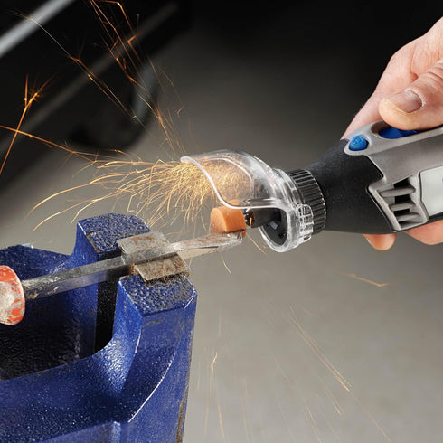 Dremel A550 Rotary Tool Shield Attachment Kit with 4 Accessories