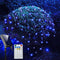 Curyidy Solar Net Lights Outdoor Mesh Lights Christmas Decorations, 240LED String Tree