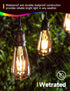 Dusk to Dawn Outdoor Light Bulbs, 6W Equivalent 60W ST64, 2700K Soft White, 600LM LED, E26 Base, 4 Pack