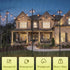 Voxelure 2 Pack 10Ft String Light Poles for Outside, Adjustable Outdoor Light Poles for String Lights, Outdoor Lighting