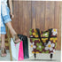LIFKOME Folding Shopping Cart with Wheels - Compact & Convenient