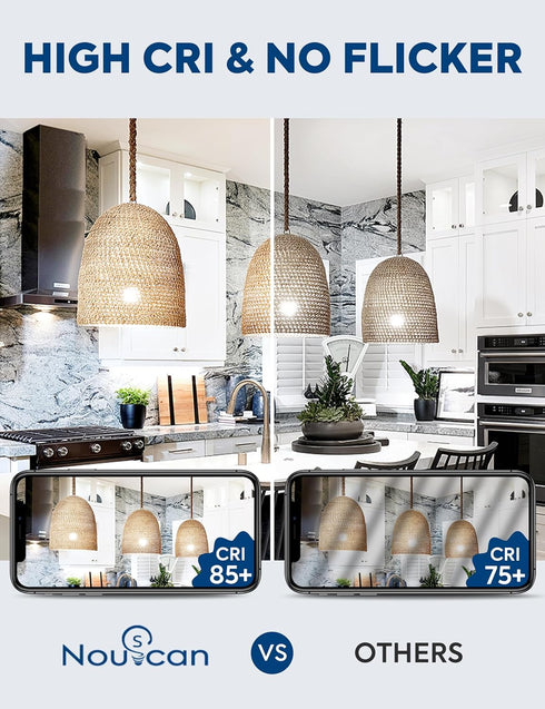 300W Equivalent LED Light Bulb, A23 4060LM Super Bright, Daylight 5000K, 33W Energy Saving, E26 Medium Base,