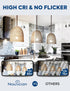 300W Equivalent LED Light Bulb, A23 4060LM Super Bright, Daylight 5000K, 33W Energy Saving, E26 Medium Base,