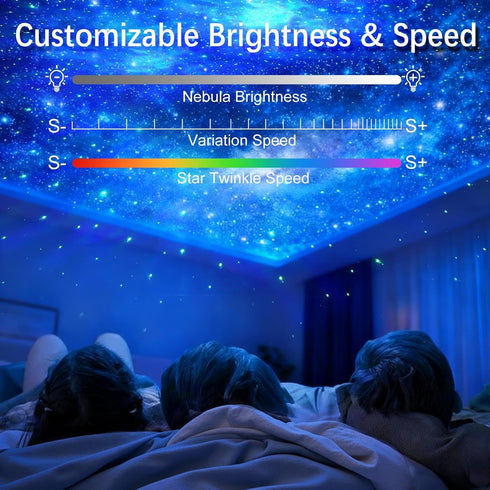 8 Galaxy Star Projection Night Light, Dinosaur Astronaut Space Projector with Timer, Remote Control, Lighting Modes