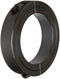 2C-200 Black Oxide Plated Steel Clamping Collar, 2" Bore Size, 3" OD, 5/16"-24 x 1" Set Screw