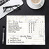 Dry Erase Whiteboard Task Planner, Removable Adhesive Decal, Fine-Tip Magnetic Marker Included (9 x 12 in, Marble)