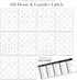 Laundry Labels for Jars, 136 Preprinted Stickers for Home and Laundry Organization, Storage Bins, Cleaning Jars