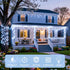 400 38.8ft JMEXSUSS LED White Christmas Icicle Lights, Connectable Icicle Lights for Outside Outdoor Indoor Plug