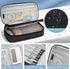 FINPAC Large Capacity Pencil Case, Pen Pouch Organizer for Office, Stationery Storage for Women and Men, Don't Touch