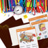 Better Office Products 2 Pocket Glossy Laminated Brown Paper Folders, Box of 25, Letter Size