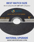 S SATC Cutting Wheel 6"x.045"x7/8" Cut Off Wheels, 25 PCS for Metal, Fits Angle Grinder, Concrete Accessories