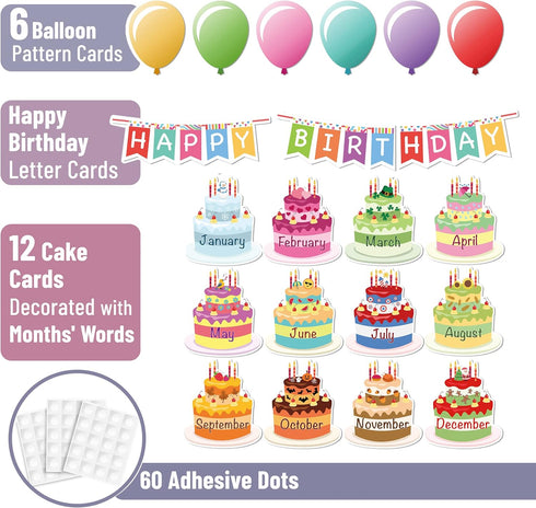 Mr. Pen- Happy Birthday Bulletin Board Set, 20 pcs, Bulletin Board Decorations, Birthday Board Classroom, Birthday Bulletin Board Decorations, Classroom Birthday, Classroom Decorations, Birthday Board by Mr. Pen