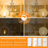 10 Pack Cotanic E12 LED Bulb, Dimmable 3000K Soft White, 60Watt Equivalent, Small Base Type B Candle Shape Chandelier